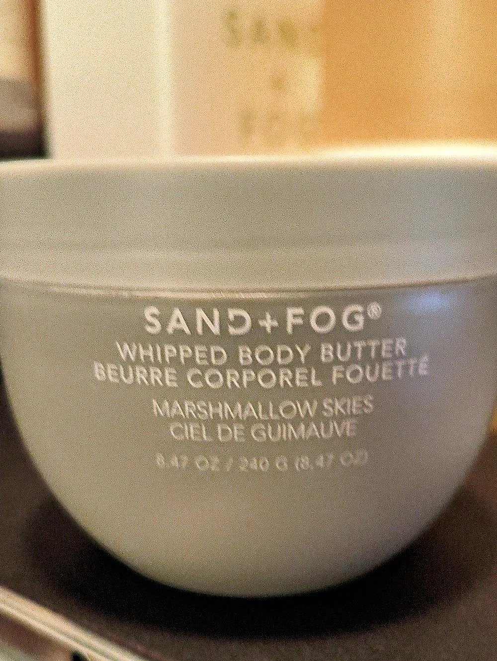 SAND + FOG Marshmallow Skies Whipped Body Butter TRAVEL size 8.47 Oz / 24.7 g